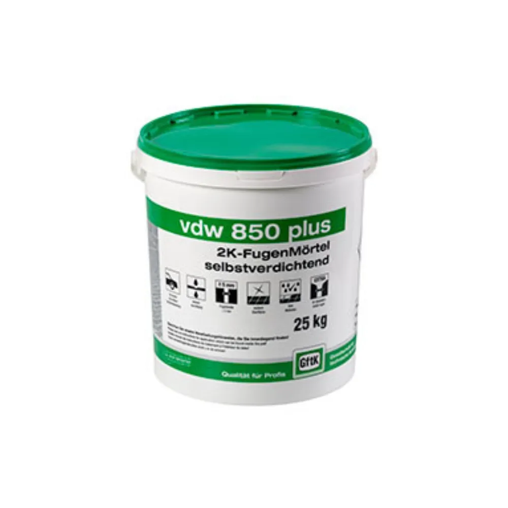 Gftk vdw 850plus - Mortar de rosturi bicomponent pentru pavaje (auto-compactant)