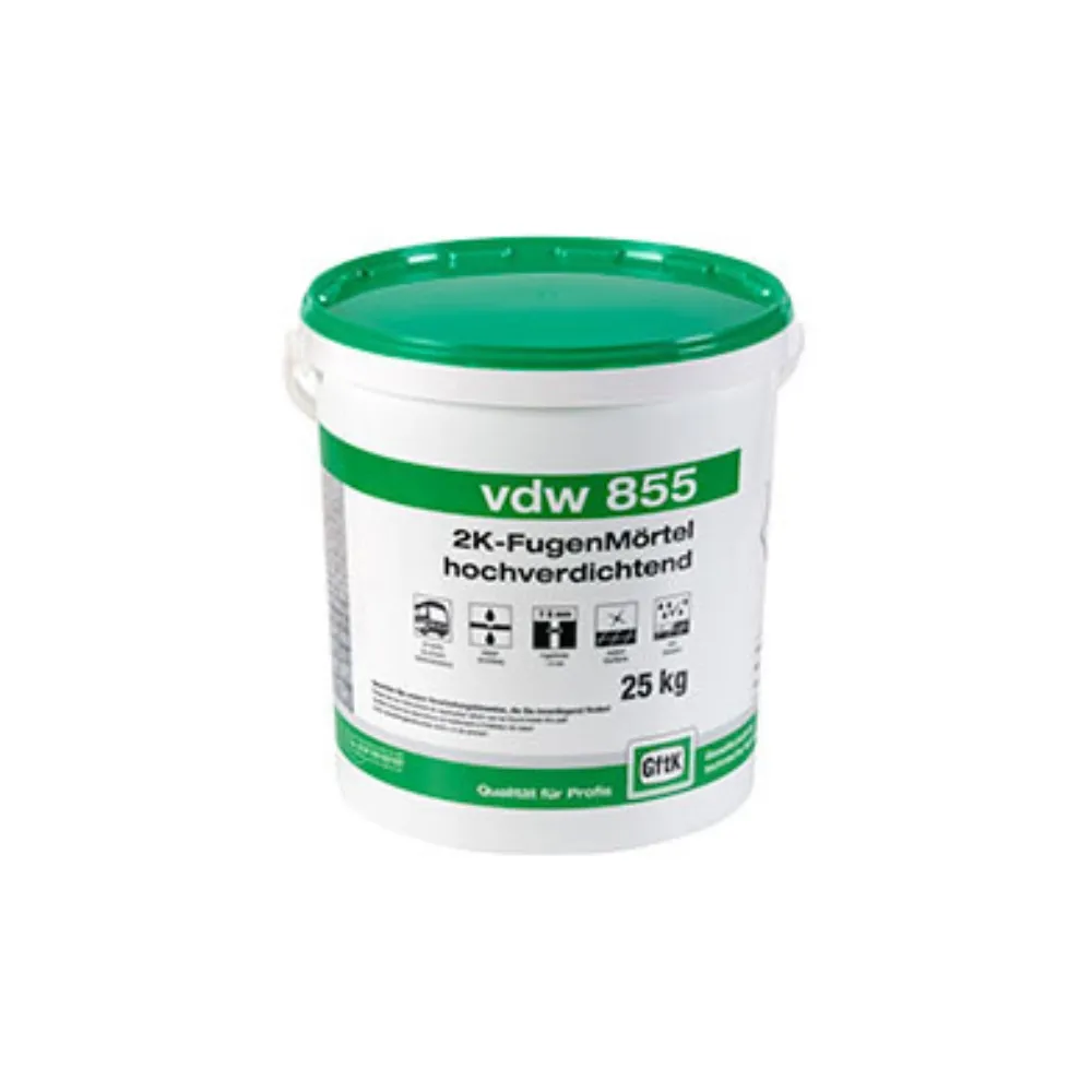 Gftk vdw 855 - Mortar pentru rosturi de pavaje, epoxidic, pentru încărcări mari (auto-compactant)