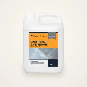 CEMENT, GROUT & SALT REMOVER — Clean Pavings