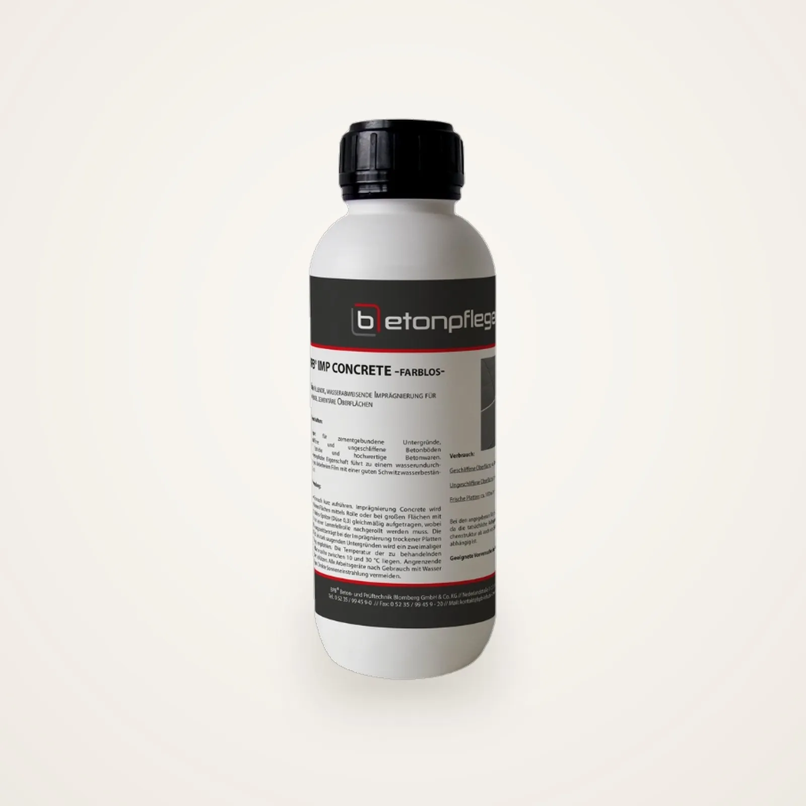 BPB® IMP CONCRETE – Impregnare repelentă la apă, penetrare mare, colorabilă